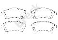 Klocki hamulcowe - komplet24204 00 701 00, BRECK w ofercie sklepu e-autoparts.pl 